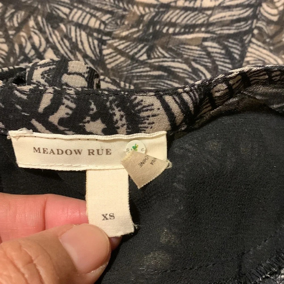 MEADOW RUE by ANTHROPOLOGIE Issa Peasant Blouse‎ - Picture 9 of 11